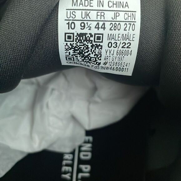 New in Box- Adidas Adistar CS Running Shoes Men's Size 10 in Core Black/White - Picture 10 of 10